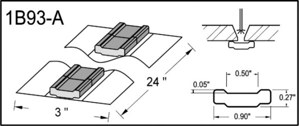 1B93 A Non Metallic Weld Backing