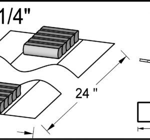 1C4 2FL 25 Non Metallic Weld Backing