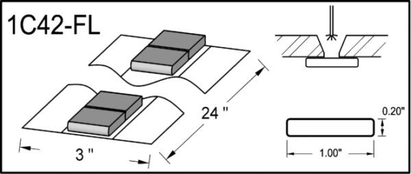 1C42 FL Non Metallic Weld Backing