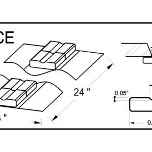 1C43 CE Non Metallic Weld Backing