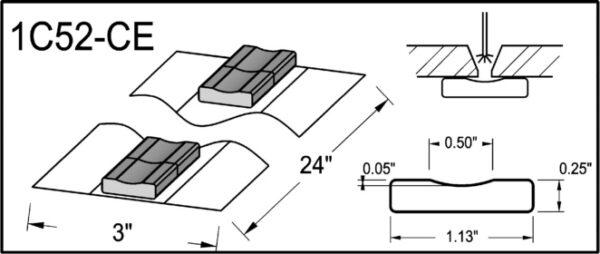 1C52 CE Non Metallic Weld Backing