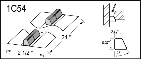 1C54 Non Metallic Weld Backing