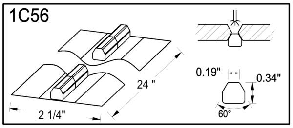 1C56 Non Metallic Weld Backing