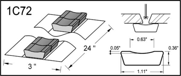 1C72 Non Metallic Weld Backing
