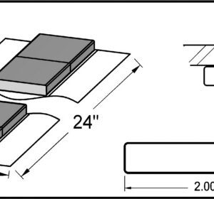 two by two Non Metallic Weld Backing