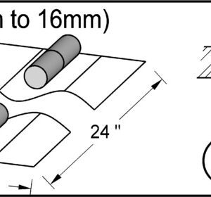 D13 7 TO 16 mm Non Metallic Weld Backing